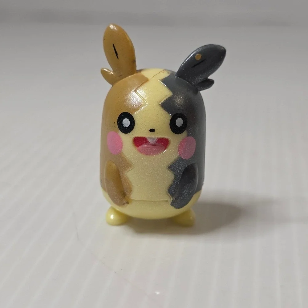 Pokemon Morpeko Figure‎ Mini Yellow Brown Good S5